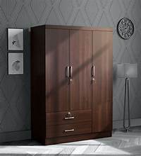 3 Door Wooden Wardrobe